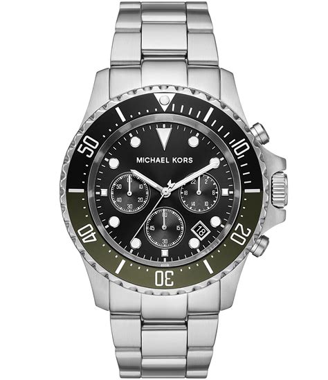 Michael Kors Everest Chronograph Black Dial  